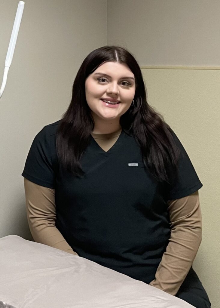 Hannah Fuller, lash artist, at The Boulevard in Farmington, Missouri.