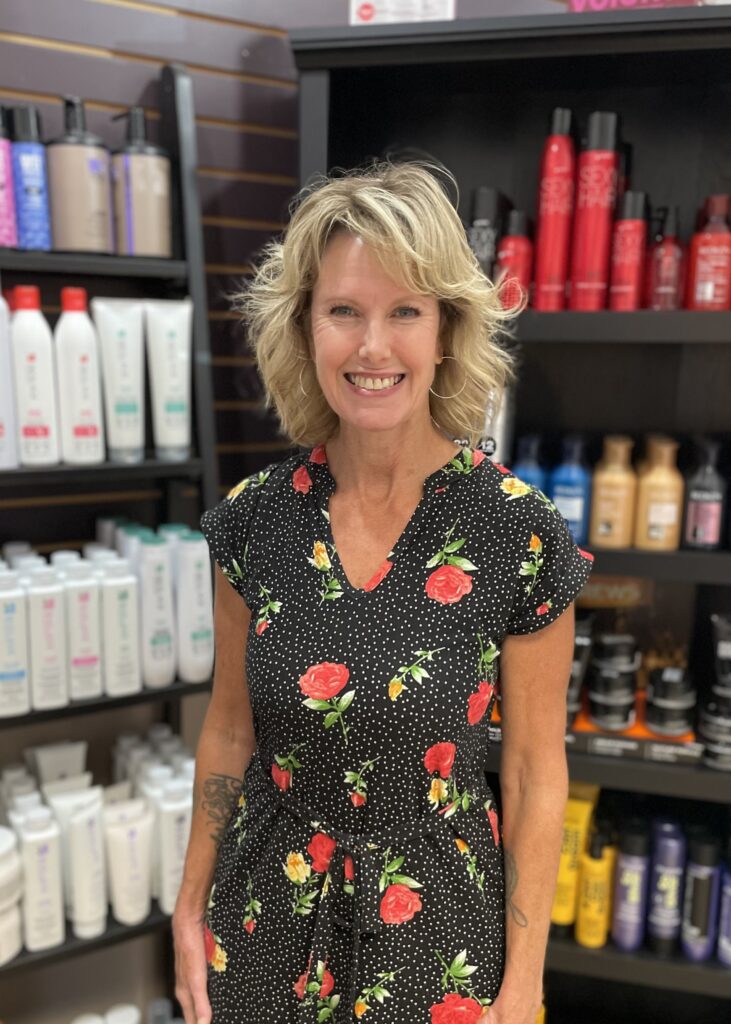 Toni Lankau – cosmetologist at The Boulevard in Farmington, Missouri.