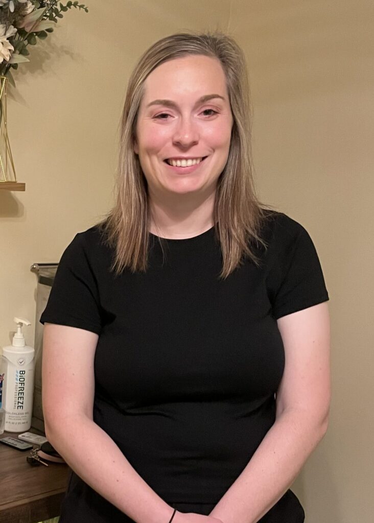Leighanna Wilson – massage therapist at The Boulevard in Farmington, Missouri.